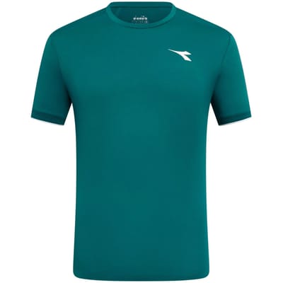 Diadora Match T-shirt Heren-donkergroen