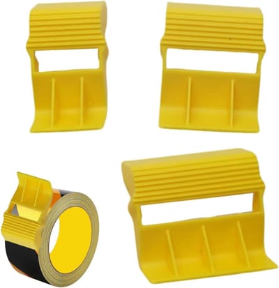 Cover tape cutting tool, compact adhesive tape dispenser, hood cutter, one-handed painting tape dispenser, precise use in small spaces, indoor and outdoor projects for convenient, compact cover