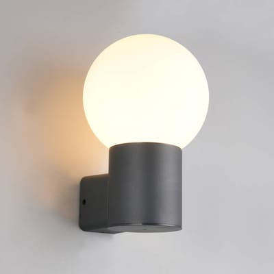 Trio Lighting Buitenwandlamp Mures, antraciet, hoogte 28 cm, metaal