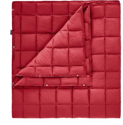 Campingdeken - Buitendeken - Warm Blijven - Waterafstotend - 200 x 144 cm - Rood