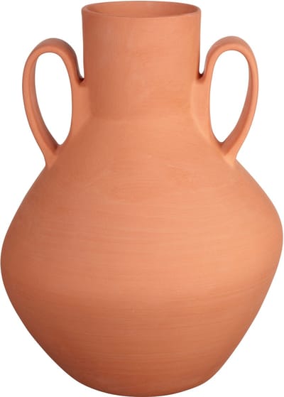 ASA Selection Casita vaas, tafelvaas, decoratieve vaas, bloemenvaas, terracotta, Brick, H 22,5 cm, 67013465