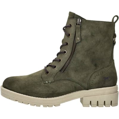 Mustang Veterschoenen Hoog Veterschoenen Hoog - Groen - Maat 37