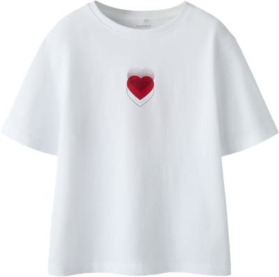NAME IT - NKFBEINTA SS NREG TOP BOX - Meisjes - T-shirts - Maat 116