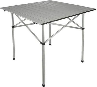 Inklapbare balkon / tuin tafel aluminium 70 x 70 x 70 cm - tafel voor op de balkon of in de tuin
