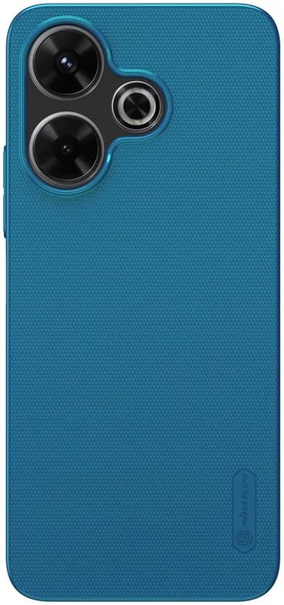 Nillkin Super Frosted Shield Hoesje Geschikt voor Xiaomi Redmi 13 4G / Poco M6 | Back Cover | Blauw