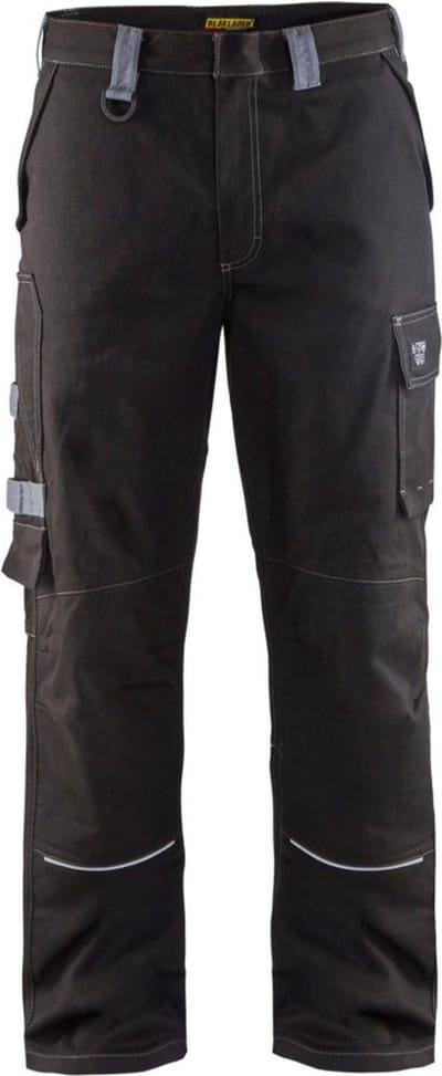 Blaklader Vlamvertragende werkbroek 1561-1516 - Zwart/Grijs - C156