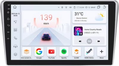 Autoradio met bluetooth - Carplay - Voor Toyota Avensis T25 (2002-2008) - Geschikt voor Apple en Android - Stereo - Navigatie - Navigatiesysteem auto - 6GB 64GB