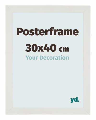 Your Decoration - Posterlijst 30x40 cm - MDF - Wit Mat - Parma