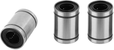 Allecto - LM10UU Kogellagers - 3D-printer onderdelen - Duurzaam en dubbel afgedicht - 10mm binnendiameter - Precisie lagers - Geschikt voor graveer...