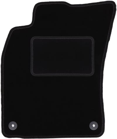 Bestuurdersmat zwart voor: Audi A6 C6 FL sedan, stationwagen, avant (2006-2011)