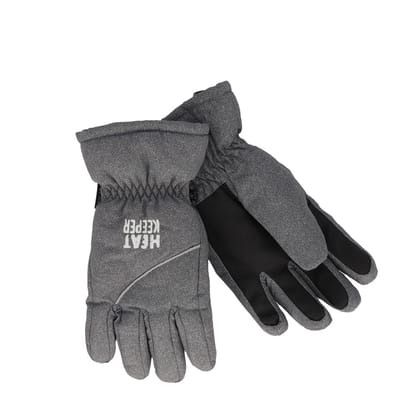 Heatkeeper - Skihandschoenen kinderen - Grijs - 5/8 Jaar - 1-Paar - Skihandschoenen kinderen 8 jaar
