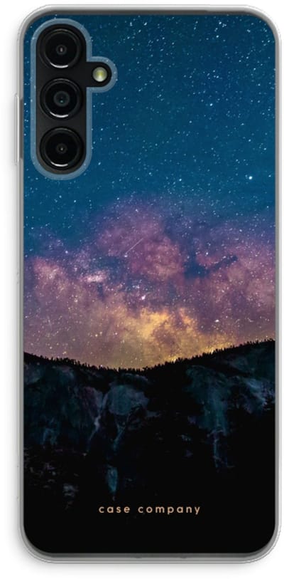 Case Company® - Hoesje geschikt voor Samsung Galaxy A14 hoesje - Travel to space - Soft Cover Telefoonhoesje - Bescherming aan alle Kanten en Schermrand