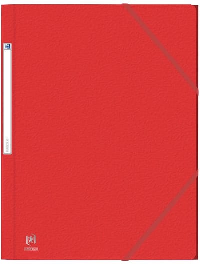 Oxford 400126504 map Karton Rood A4