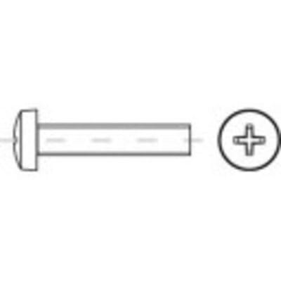 TOOLCRAFT 146094 Lenskopschroeven M4 8 mm Kruiskop Phillips DIN 7985 Staal Galvanisch verzinkt 2000 stuk(s)