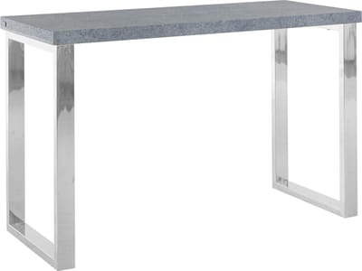 Adrian-Bureau - Betonlook - Chroom