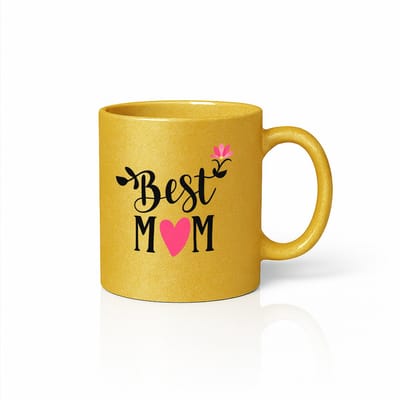 Best Mom Ever Mok - Premium Gouden Editie - Luxe Moederdag Geschenk - Exclusieve Koffiebeker