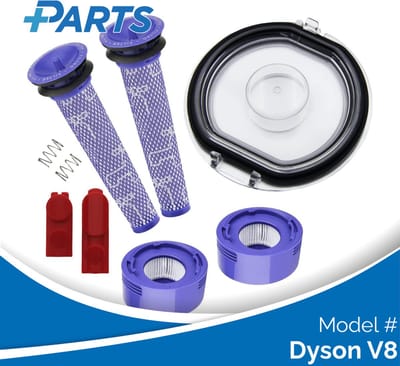 Dyson V8 Onderhoudsset (Plus.Parts® alternatief voor 965661-01 / 967478-01)