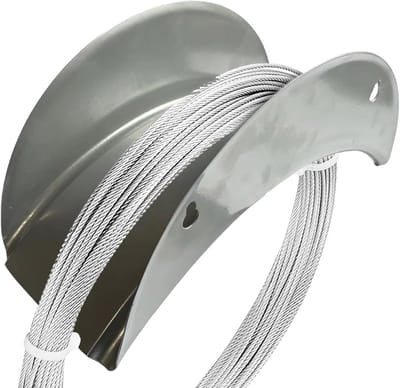 Metalen Tuinhouder - Haspel Houder - Slang Organiseren - Aan Muur Gemonteerd - 27x11.5x11.5cm - Zilver