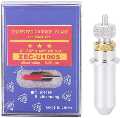 Dailygoods- Snijplotter Mes 15st - Wolfraamcarbide - Hoge Hardheid - Antistatisch - Roestvrij - Duurzaam en Slijtvast - Snijmes