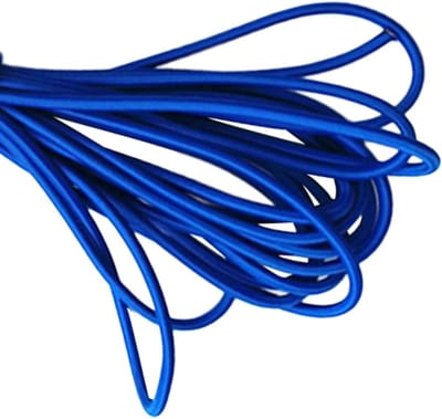 Elastisch Schokkoord - Sterk Koord - Bagage Vastzetten - Slijtvast Duurzaam - 5 Meter - Blauw