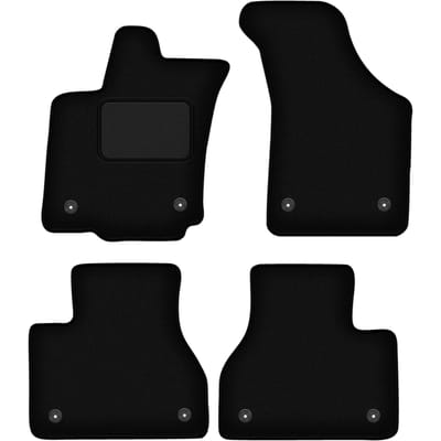 Wielganizator WLG-CARLUX - Automattenset - Zwart - VW Phaeton - 2002-2016