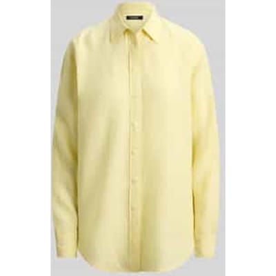 regular fit linnen blouse