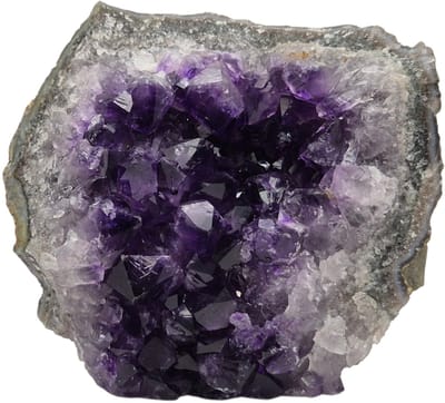 Amethist cluster uit Uruguay - 839 gram