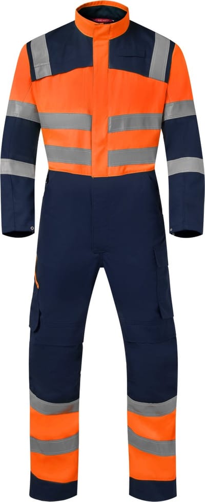 HAVEP Overall High Vis 20444 - Marine/Fluo Oranje - 48