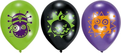 Amscan - Latex Ballonnen Halloween kids 22.8 cm - Halloween - Halloween Decoratie - Halloween Versiering - Halloween Ballonnen
