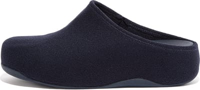 FitFlop FitFlop Shuv - pantoffels - sloffen - donkerblauw - comfortabel - Microwobbleboard-zool technologie BLAUW - Maat 36