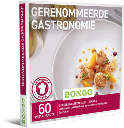 Bongo Bon -Gerenommeerde Gastronomie- Cadeaukaart
