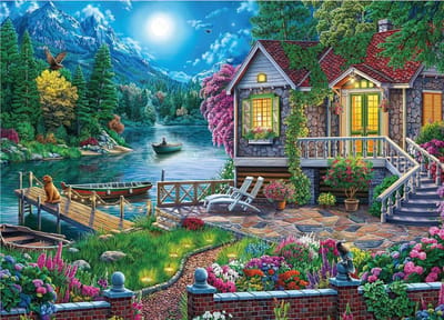 Legpuzzel - Puzzelspel Jigsaw - Ontspanning thuis - 1000 stukjes - 27 x 20 inch - Meerdere kleuren