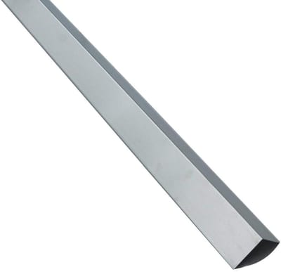 Aluminium Hoekplaat - L-profiel - Gevel Afdekken - 08 mm dik - 2000 x 50 mm - Aluminium Blank