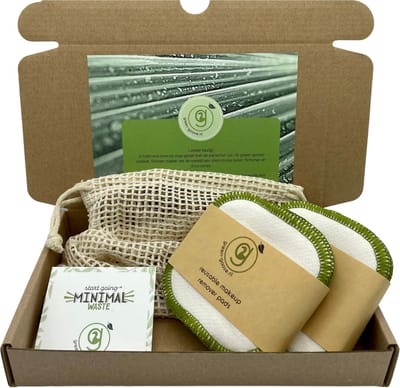12 make-up remover schijven van bamboevezel - Herbruikbare make-up removers - Make-up remover - Make up - Watjes - Doekjes - New model - Ecologische make up removers - BE GREEN