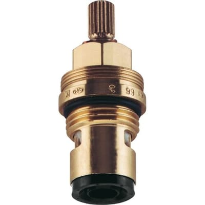 Grohe Bovendeel - keramisch - rechtsdraaiend - zonder greep - 1/2 inch - met 3/8 inch zitting - voor Costa douchekranen - 120mm