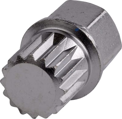 SW-Stahl 02382L-18 velgslot demontage adapter I geschikt voor VW I adapter ABC5 I demontage gereedschap voor het losmaken van het wielslot I ontgrendelingsgereedschap voor velgsloten I velgslottrekker