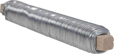 Binddraad voor Isolatie - Wikkeldraad - Buisisolatie Bevestigen - Verzinkt Materiaal - 38 Meter - Zilver