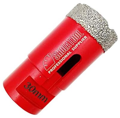 Diamant Boor 30 mm voor Droog Boren in Porselein, Graniet en Marmer