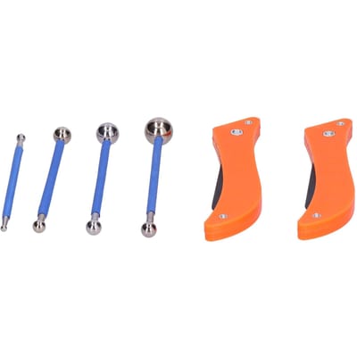 Kit d'outils de calfeutrage de joints de sol Kit de tige de couteau de finition et de réparation de calfeutrant pour carrelage pour la maison gray