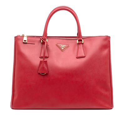 Galleria Tote Saffiano Leer