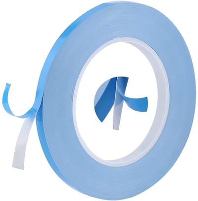 Allecto - Thermal Adhesive Tape - Dubbelzijdige Isolatietape - Hoge thermische geleidbaarheid - 10mm 25m - Voor LED verlichting - Voor elektronisch...
