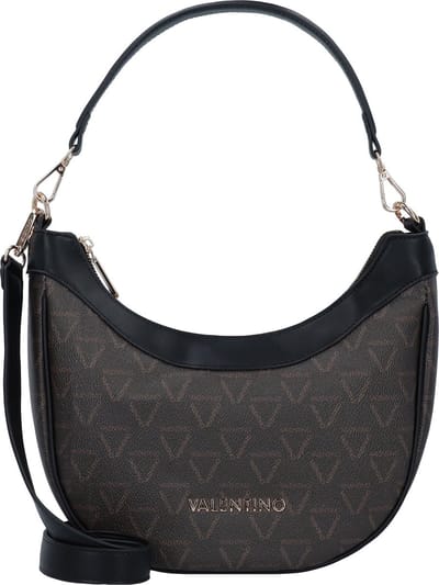 VALENTINO Schoudertas Lady Re Hobo Bag Moro / Nero Bruine