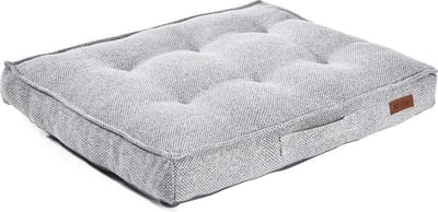 Topmast Hondenkussen - Kattenkussen - Hondenmatras - Kattenmatras - Zacht Fleece - 68 x 55 cm Grijs