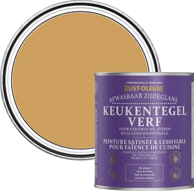 Rust-Oleum Geel Keukentegelverf Zijdeglans - Dijon 750ml