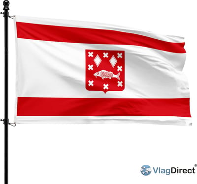 Brasschaatse vlag - Gemeente Brasschaat vlag - 90 x 150 cm.