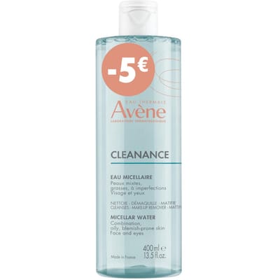 Avène Cleanance Micellair Water Vette Huid En Onzuiverheden 400ml Promo -5€