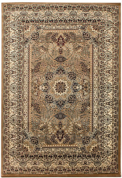 Marrakesh – Klassiek Vloerkleed – Beige – Laagpolig & Oosters Design