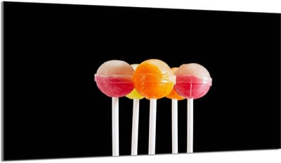 TMK ArtDeko Serie - Glazen Fornuisbeschermplaat - 90x52 cm - Veelkleurig - Hartglas