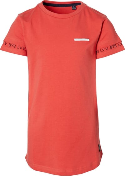 Levv shortsleeve Malo cranberry rood voor jongens - maat 116