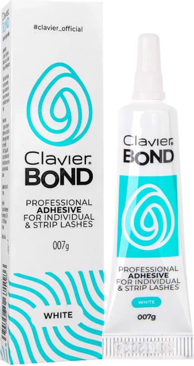 Clavier BOND Wimperlijm Professional Adhesive For Individual & Strip Lashes White